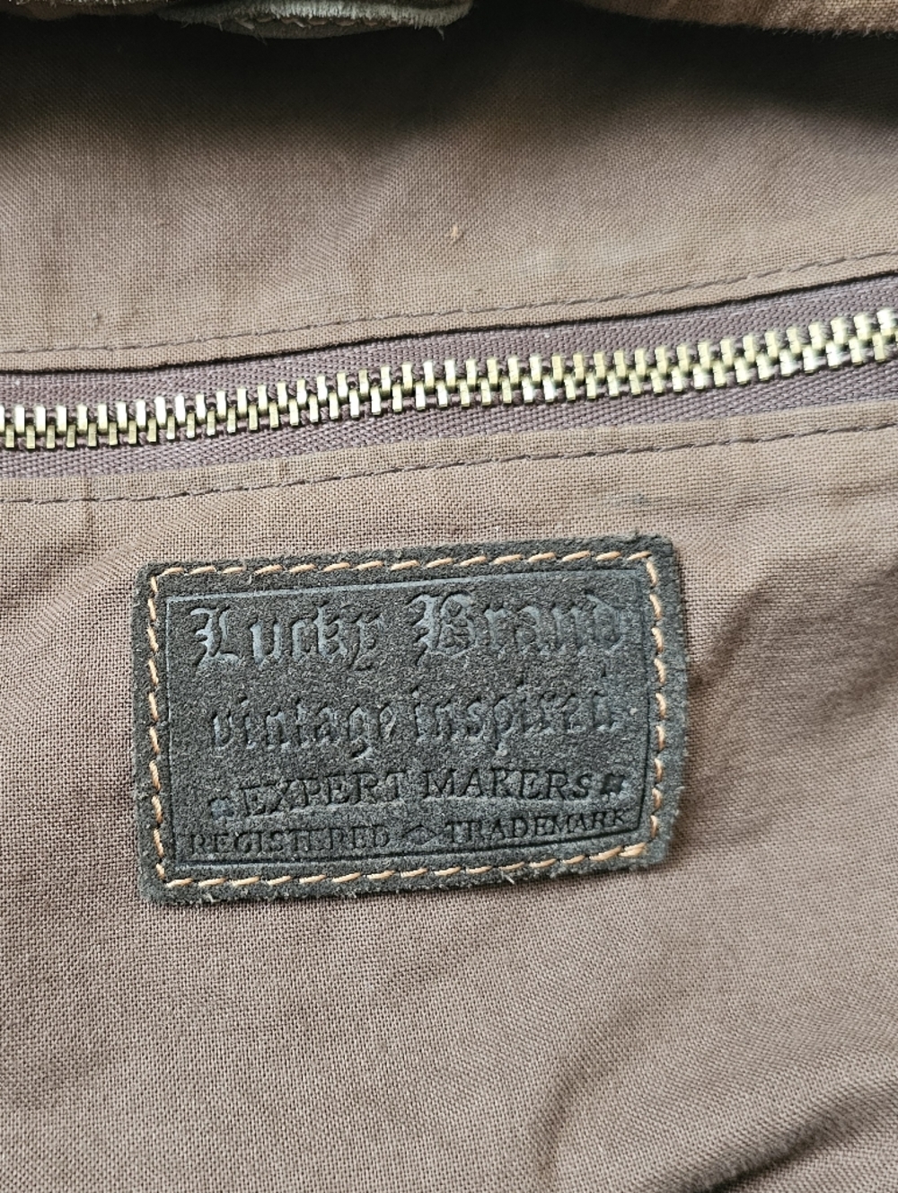 Lucky Brand Dark Brown Suede Shoulder Hobo with Tassels - Picture 4 of 11